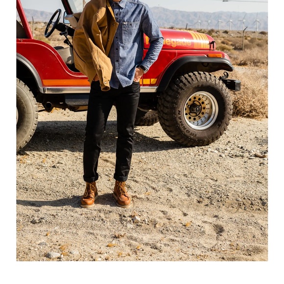 Lee 101 Rider 13 oz Black Selvedge Denim Jean - Picture 7 of 16